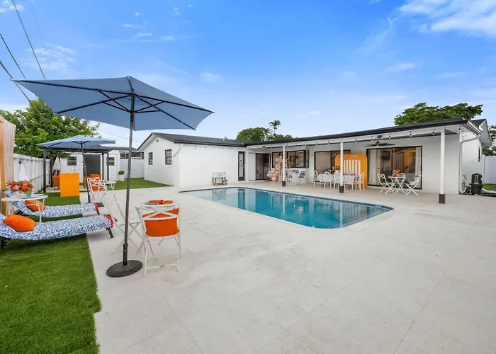 Sheraton Villa 3Br With Pool 10 Mins From Hard Rock Stadium