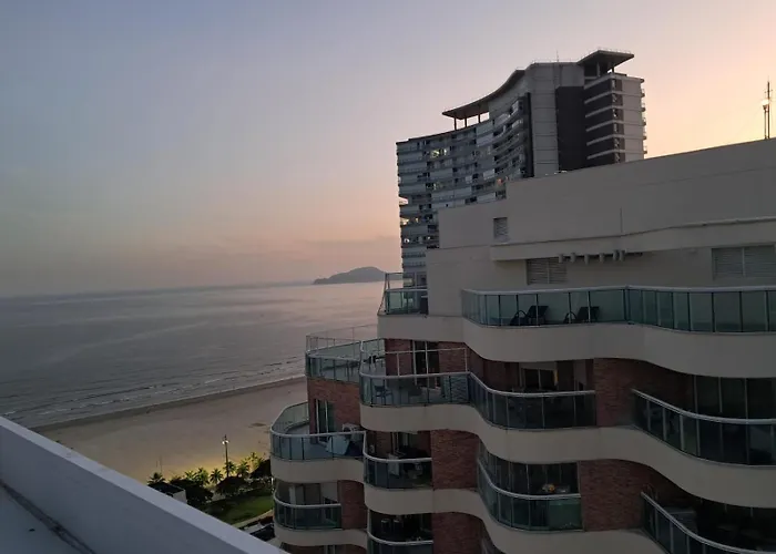 Helbor Stay Santos Pompéia Gonzaga - Varanda vista mar