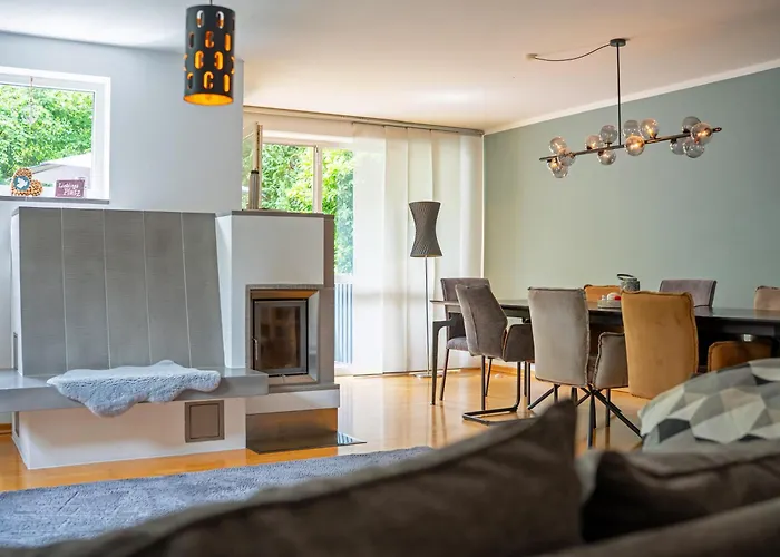 Ferienhaus Herle in Seenähe - mit Garten, Kamin&Hund willkommen