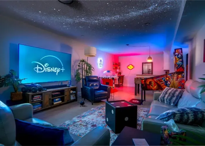 In-Home Arcade Hot Tub Golf Close To Beach