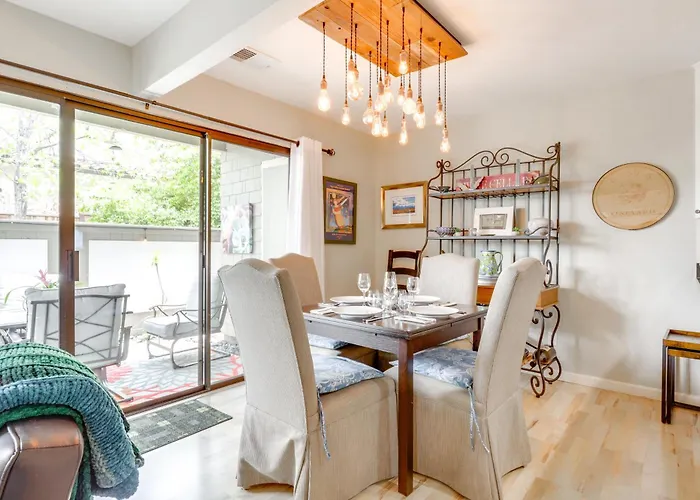 Private Patio & Workspace: Quiet Sonoma Condo!