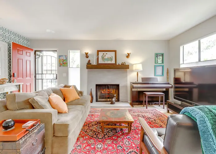 Private Patio & Workspace: Quiet Sonoma Condo!