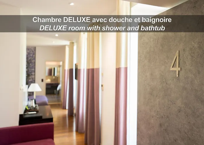 Hotel La Ferme De Bourran - Rodez - Parking Prive Avec Bornes Pour Voitures Electriques