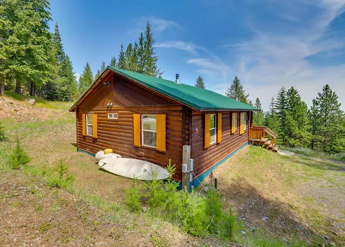 Pet-Friendly Cabin On 10 Acres In Joseph: Private!