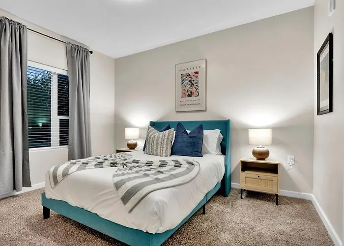 Cozy 1B1B With Pool, Parking, Wifi, Gym 30Mnts From Austin