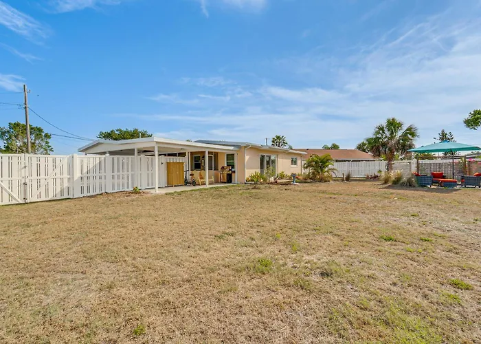 Canal-Front Home W/ Private Dock In North Port!