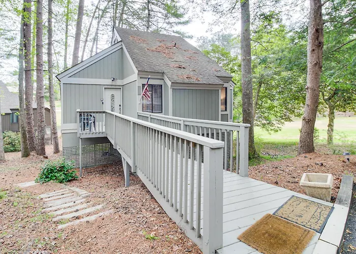 Lake & Golf Course Views: Big Canoe Home W/ Deck!