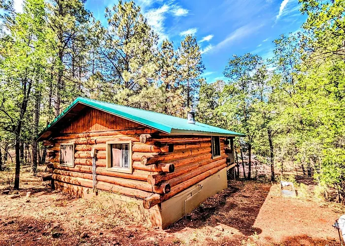 Charming Log Cabin In Tall Pines W Large Deck