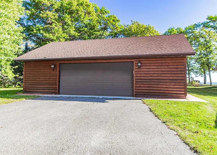 Dog Friendly Leech Lake Home W Perfect Beach Garage Boat Lift