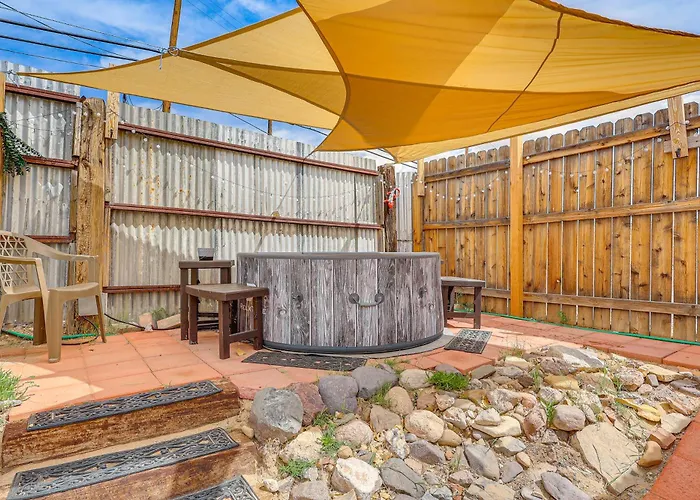 New Mexico Cottage: Private Yard & Hot Tub