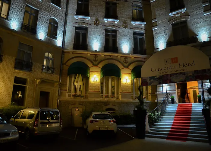 Hotel Concordia Le Mans Centre Gare