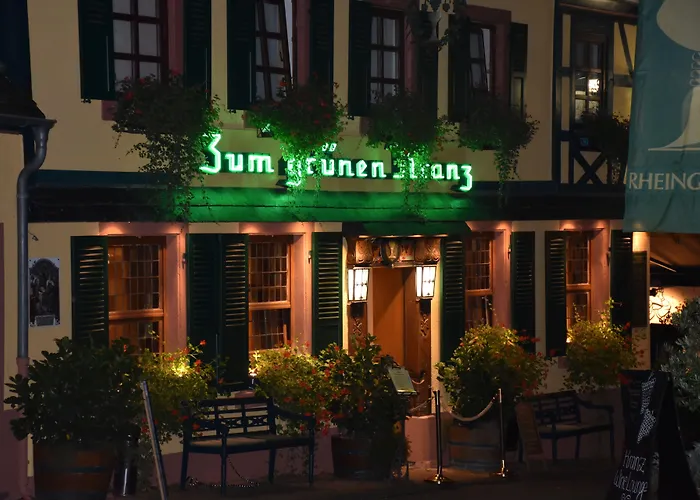 Weinhotel Des Riesling Zum Gruenen Kranz