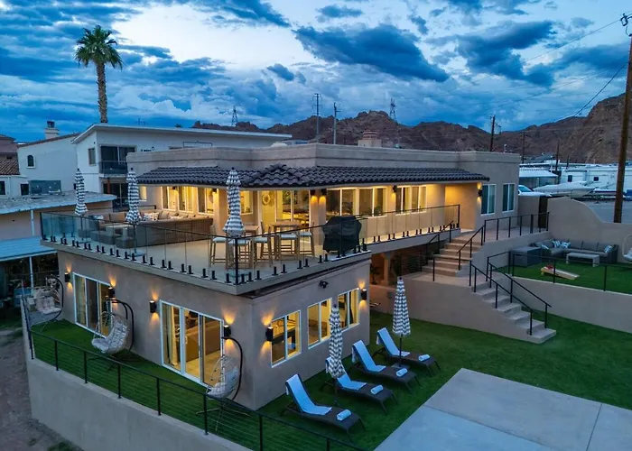 New Luxe Riverfront Home, Launch & Dock, Gamerooms