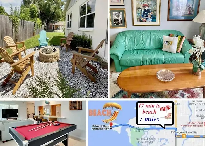 Boutique Stay - Near Beach, Psp4, Billiard Or Pingpong, Fire Pit, Private Yard