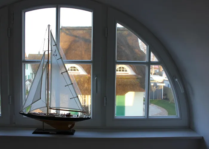 Traditionelles Reethaus direkt an der Ostsee