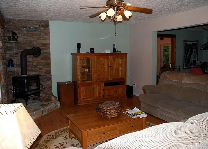 Simple Camping Cabin On Eight Private Forested Acres Near Brevard, North Carolina