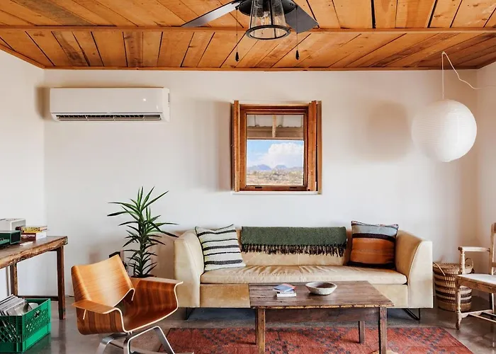 Big Bend Escape Designer Adobe With Mountain Views