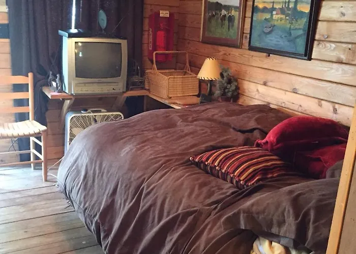 Rustic Cabin Rental On Secluded Farmland Near Raleigh, North Carolina