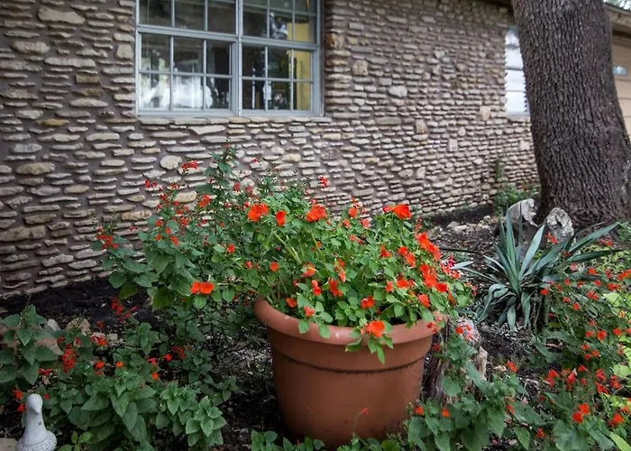 Lovely Cottage Rental With Waterfall On San Gabriel River Near Austin, Texas