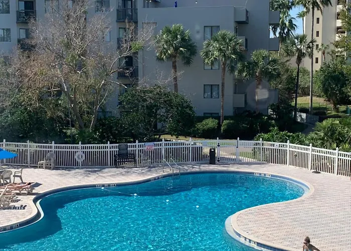 Great Location Studio Pool/Lake View Orlando I-Drive
