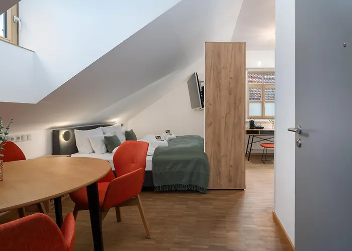 dreamcation Altstadthotel Regensburg, Mikro Apartments mit Küche