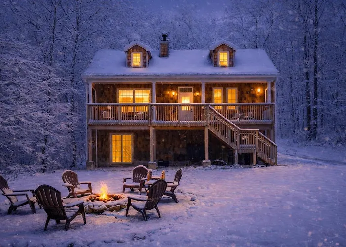 Catskill Cabin With Firepit & Indoor Jacuzzi Tub