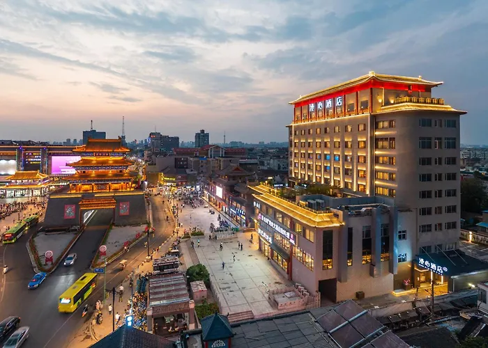 Manxin Hotel Kaifeng Drum Tower Square And Millennium City Park