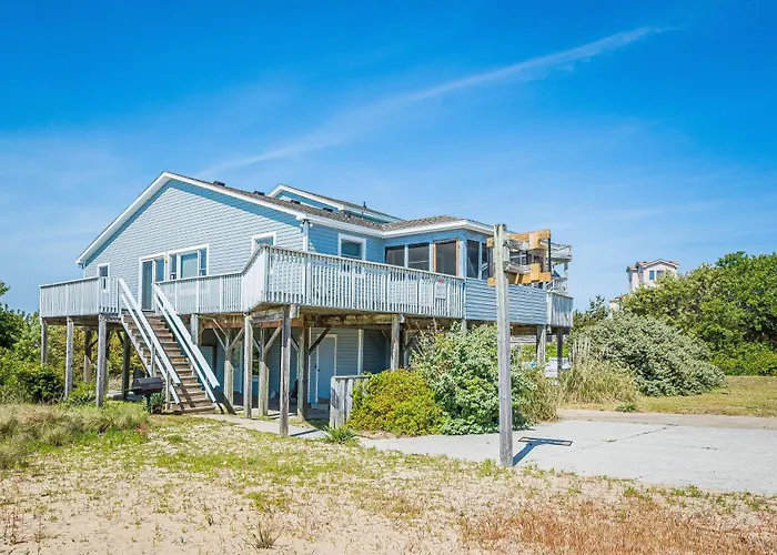The Sailfish - Duck, Carolina Dunes, 300 Yds To Beach, Sound View, Pool, Hot Tub, Pets Ok, Flex Stays