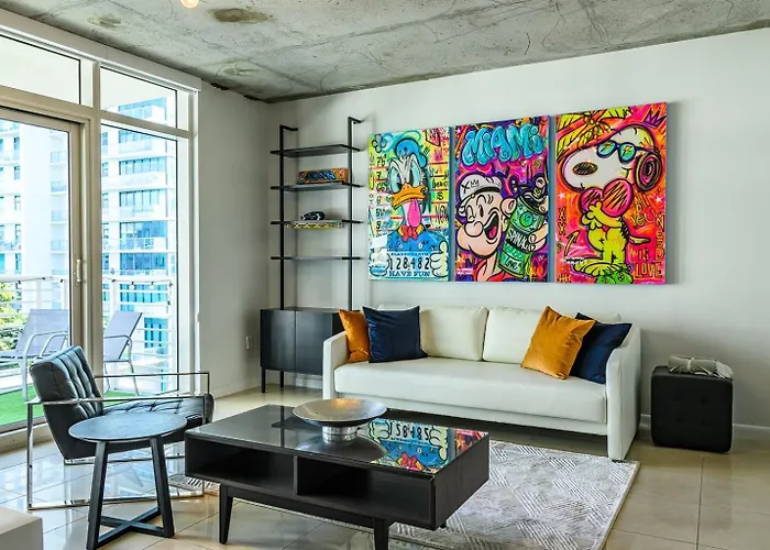 Luxury 2Bd Condo In Wynwood With Pool And Parking