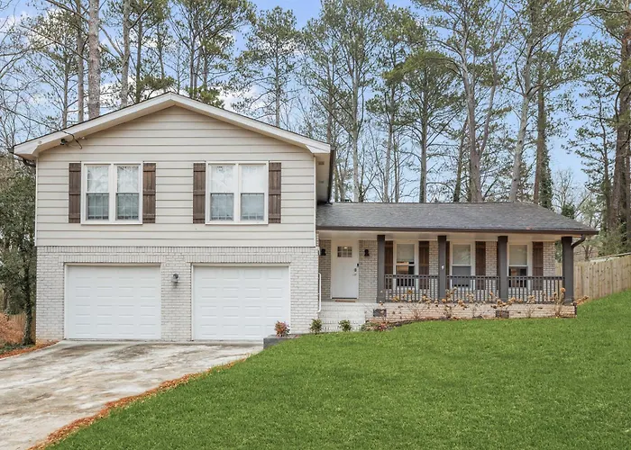 Cozy 4Br Marietta Home Perfect For Families And Working Professionals