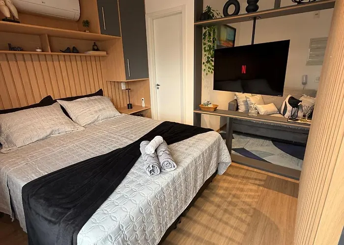 Studio 63 Home Luxury Central Mogi - Até 4 Pessoas