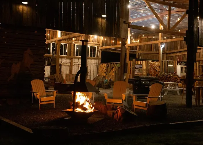 Meadow View Romantic Nature Stay W Barn, Outdoor Tub And Sauna