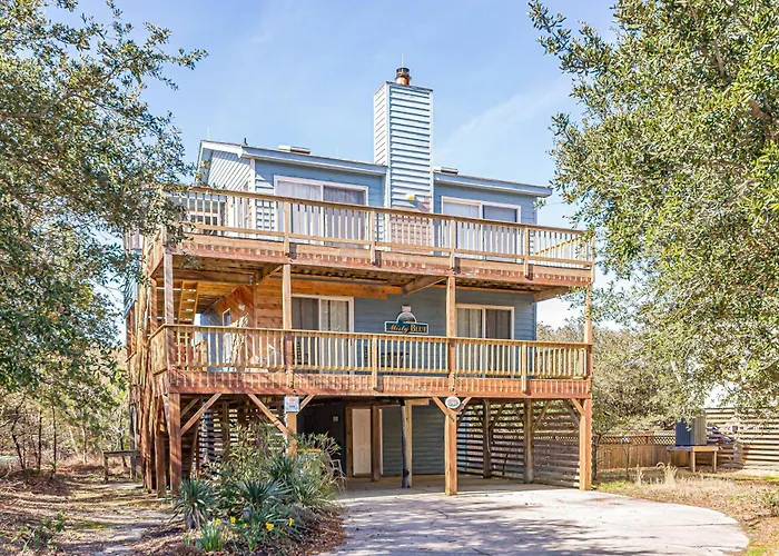 Misty Blue - Corolla, Ocean Sands, 200 Yards To Beach, Ocean View, Pets Ok, Flex Stays Year Rnd
