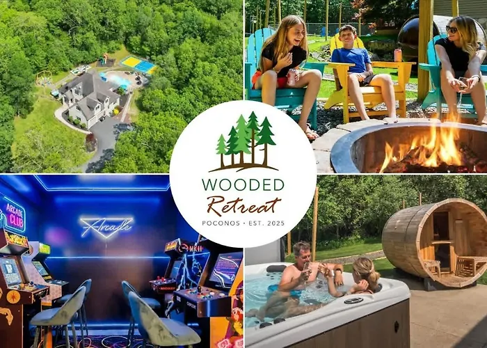 Sleeps 14 Pool Hot Tub Sauna Pickleball Arcade