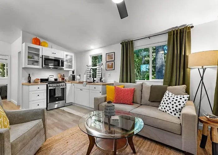Creekside Escape A Designer Tiny House In The Woods But Minutes From Town