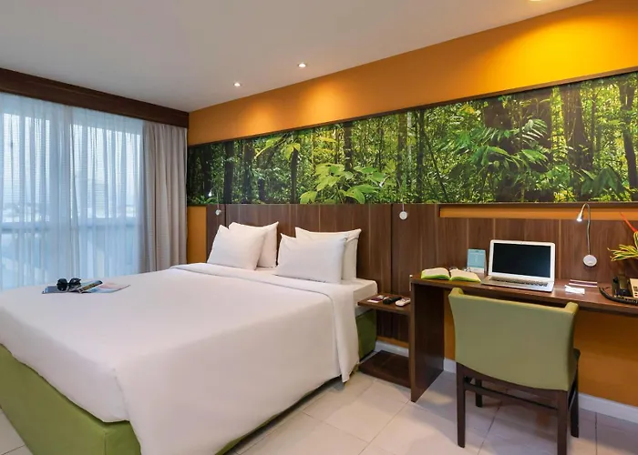 Flat dentro do Mercure Nova Iguaçu - Rei da Hospedagem Rio
