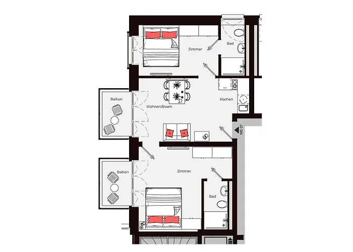 Gezeiten Suites Büsum