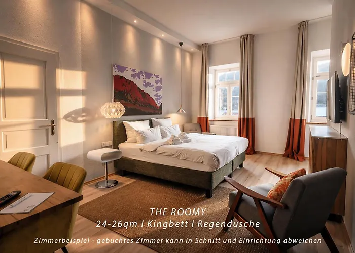 The Townhouse Ruhpolding - Individual Design & Casual Concept - Chiemgau Karte