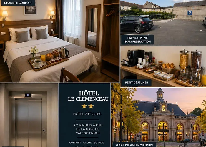 Hotel Le Clemenceau Centre Ville -Sncf