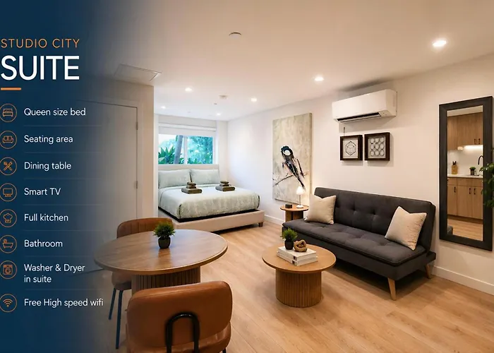 Los Angeles Premium City Suites - Free Secured Parking