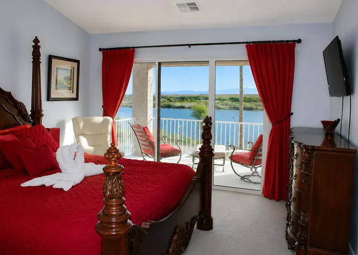 Riverfront Ruby Red Home With Private Dock & View