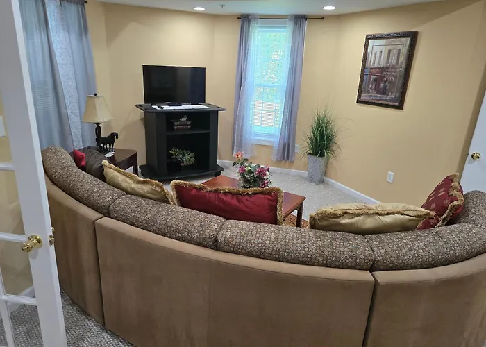 Beautiful 1Br Walkout Fenced & Gated Villa