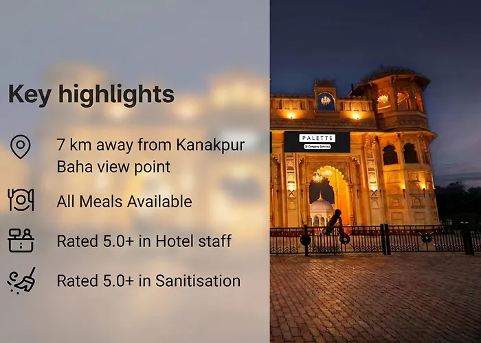 Super Oyo Palette Hotel And Resort Lbs International Airport Formerly Banaras Kila