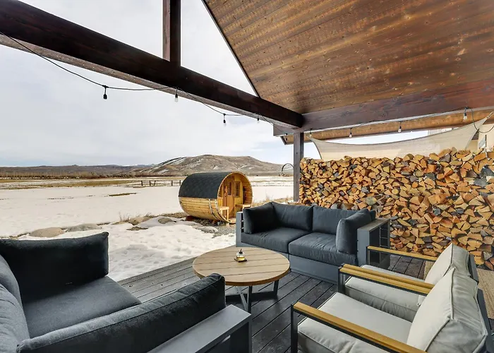 Fish, Hike & Ski: Mtn-View Gunnison Home W/ Sauna