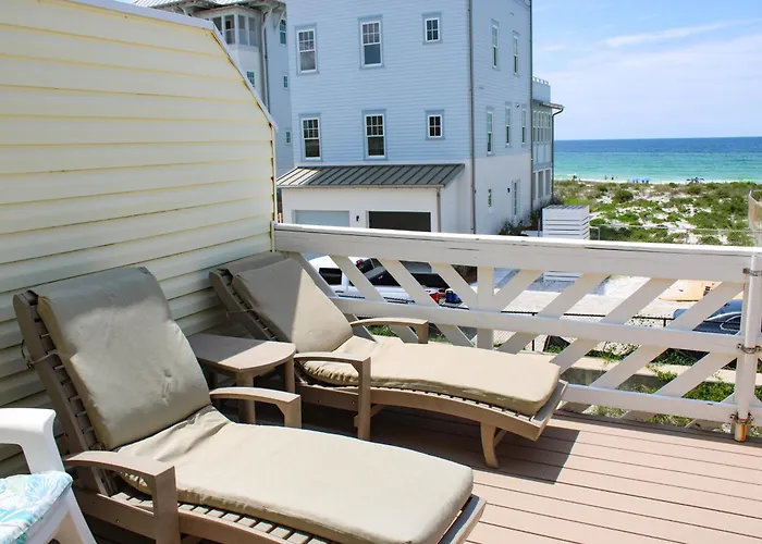 Dog-Friendly Beachfront Townhouse With Balcony 2 Bikes W&D