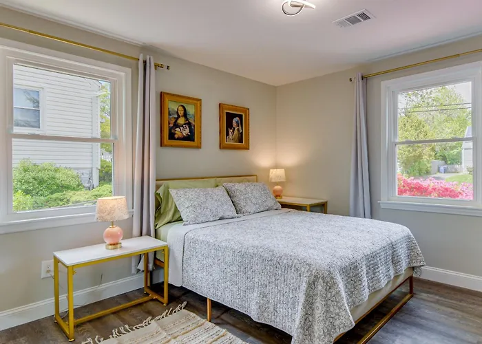 'The Red Door' Stylish Family Home In Falls Church