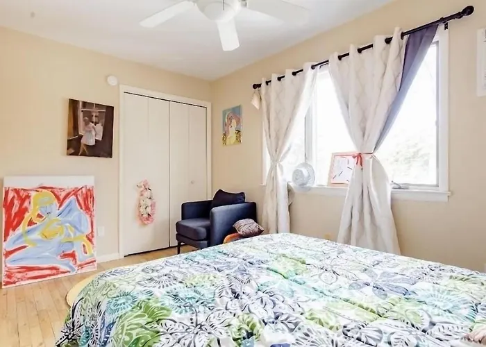A Cozy Family-Friendly Wooden House In Tree Paradise Close To Ocean & Bay Beach