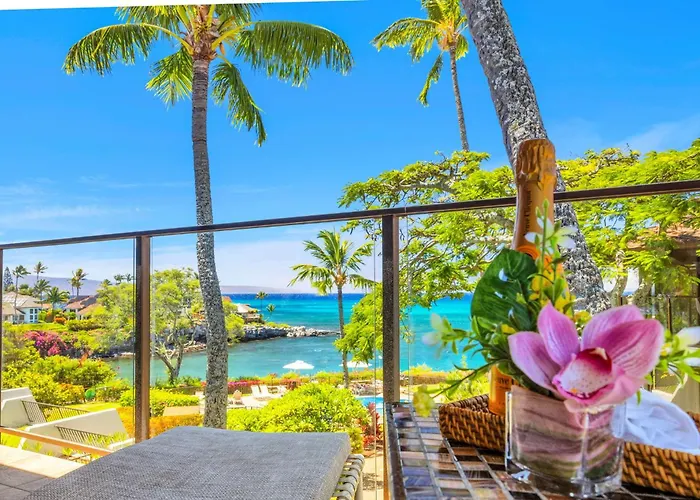 Napili Point Ocean View 2 Bedroom Water Front Great For Families Complimentary Car With 6 Nights Nap-C37 By Kbm