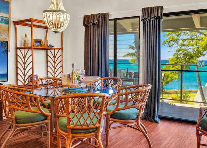 Napili Point Ocean View 2 Bedroom Water Front Great For Families Complimentary Car With 6 Nights Nap-C37 By Kbm