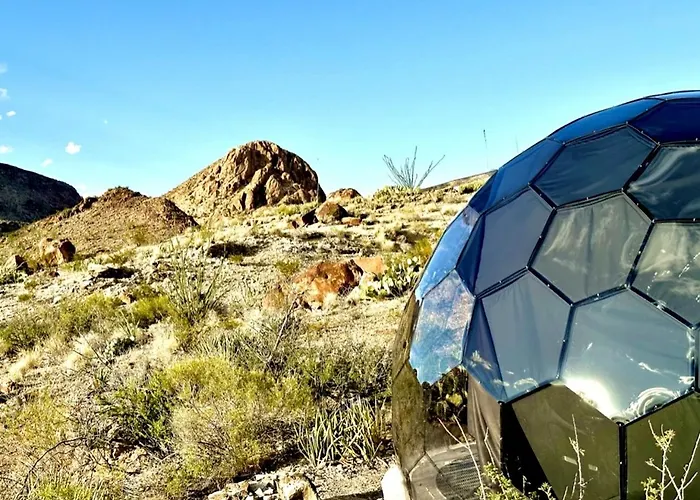 Amazing Secluded Cozy Dome In Terlingua, Texas